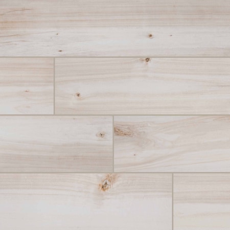 Ackland Gardenpark Chiffon Ash 8 in. x 36 in. Matte Porcelain Wood Look Floor and Wall Tile, 7PK AKNPTGARCHAS8X36M-CA